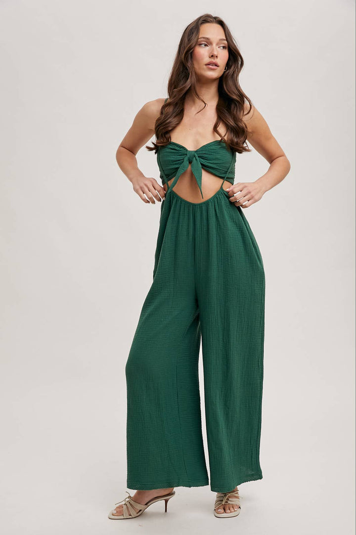 Bandeau Top with Suspenders Set