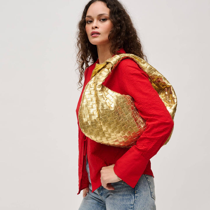 Dollie Woven Shoulder Bag
