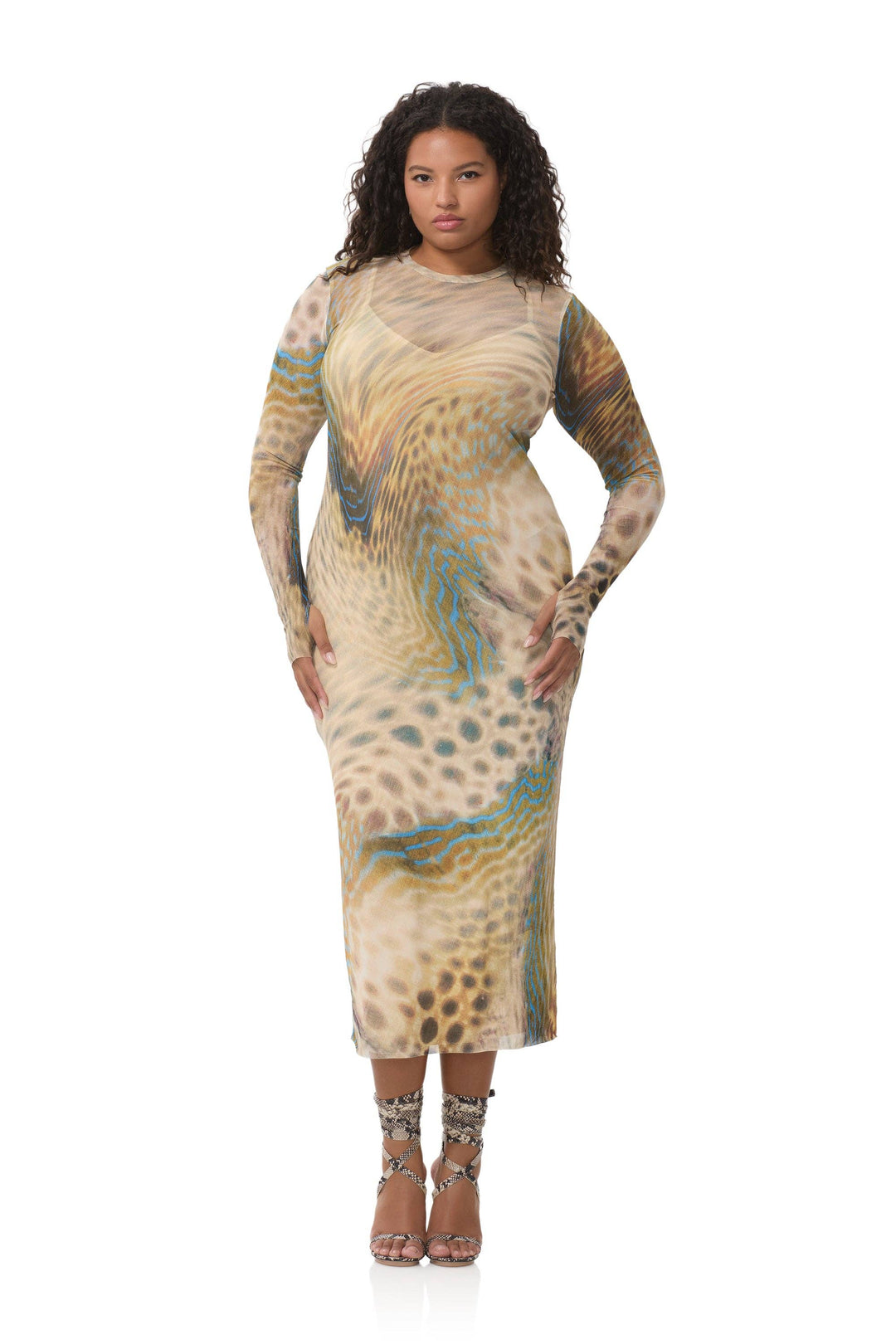 Desert Storm Mesh Maxi
