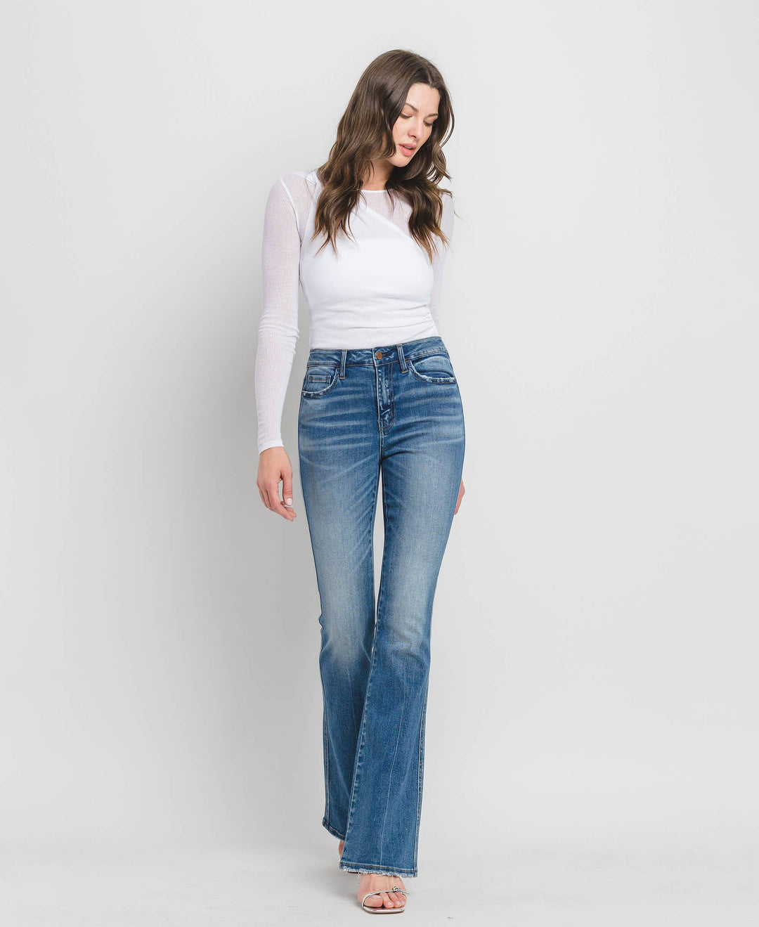 HIGH RISE BOOTCUT JEANS