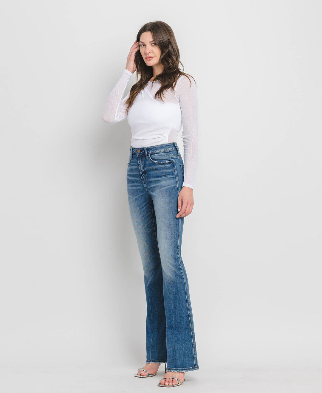 HIGH RISE BOOTCUT JEANS