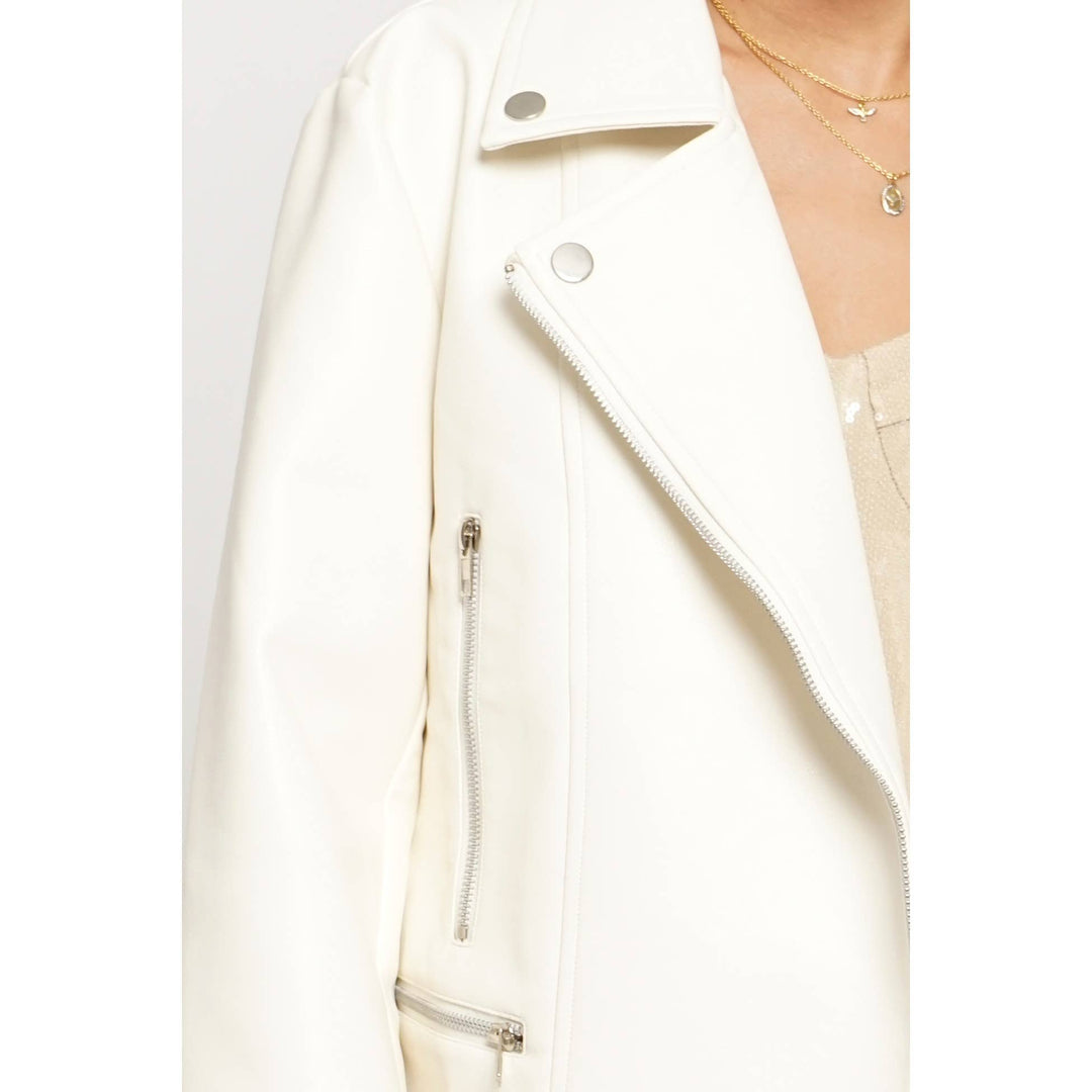 PU MOTO JACKET