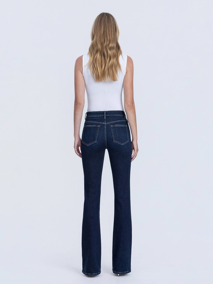 Heidi HIGH RISE DARK WASH BOOTCUT JEANS
