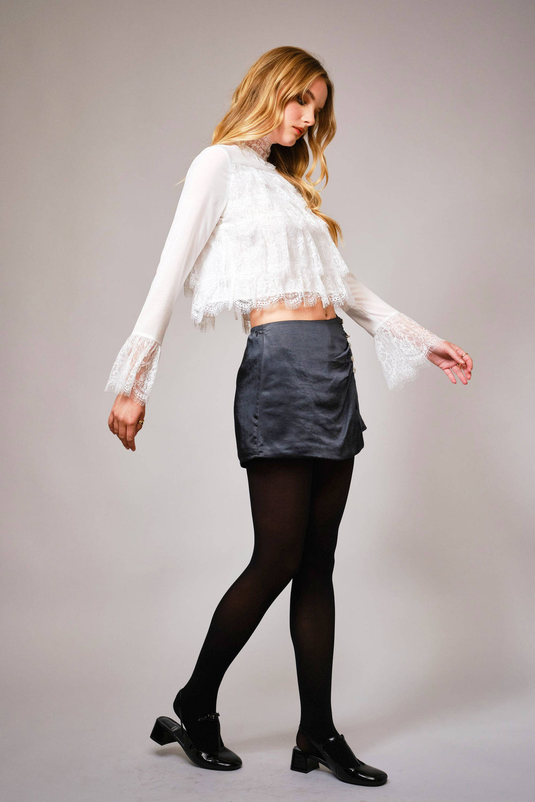 Romance Lace Long Sleeve Top