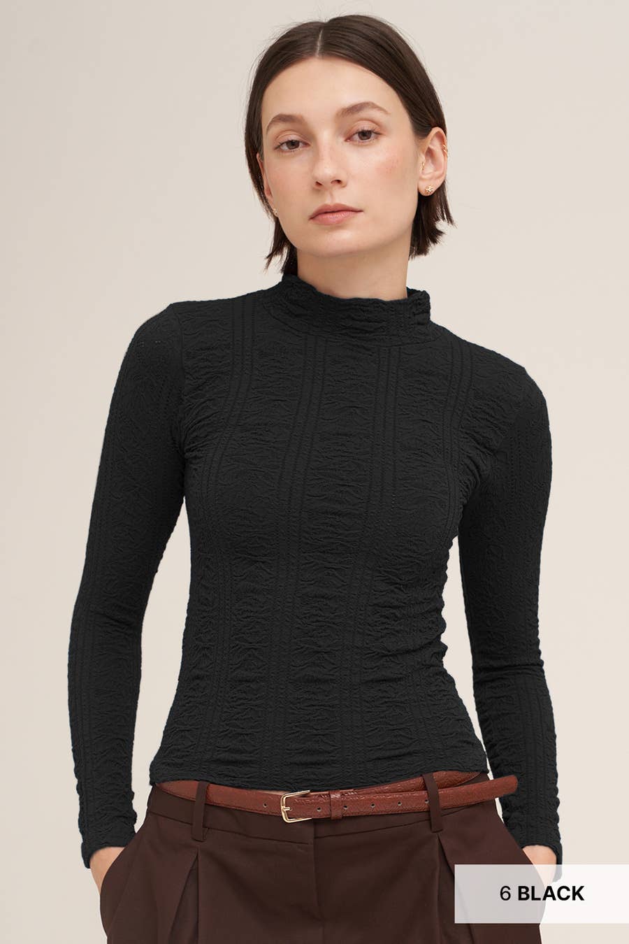 Pointelle Top