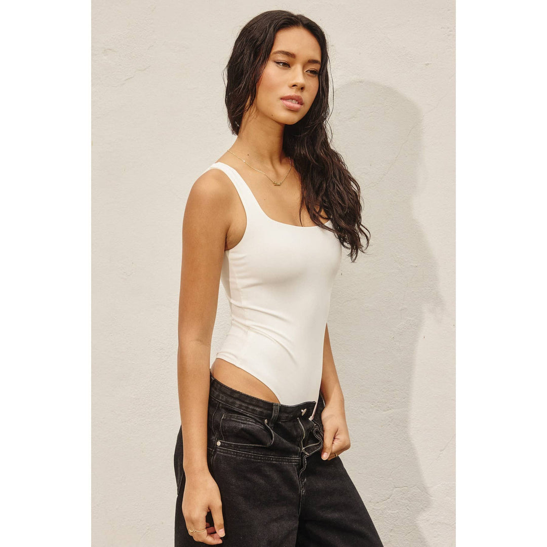 Square Neck Bodysuit