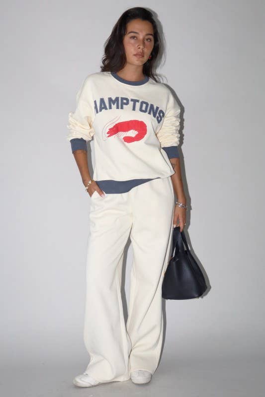 Hamptons Embroidered Sweatshirt