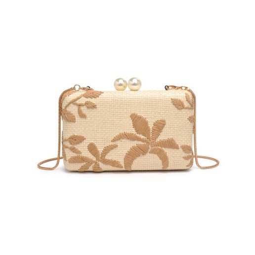Seaside Chic Evening Bag: Natural