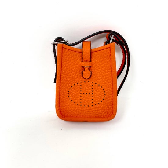 Monogram Mini Purse Charm