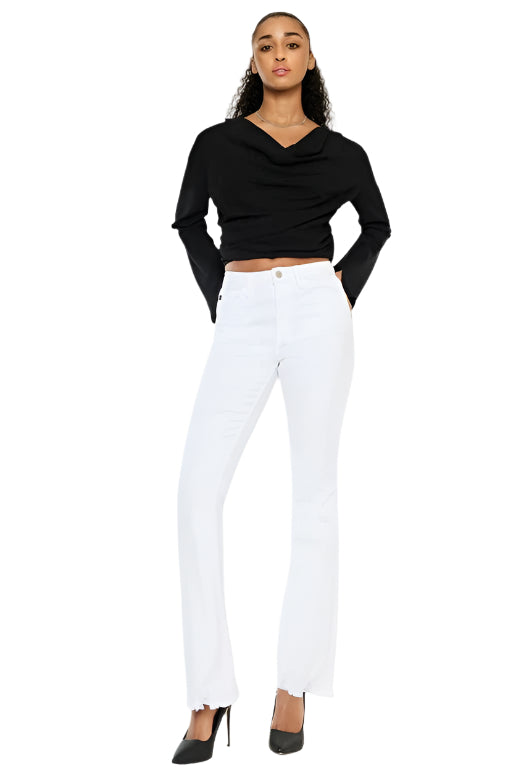 BLANC HIGH RISE BOOTCUT JEANS