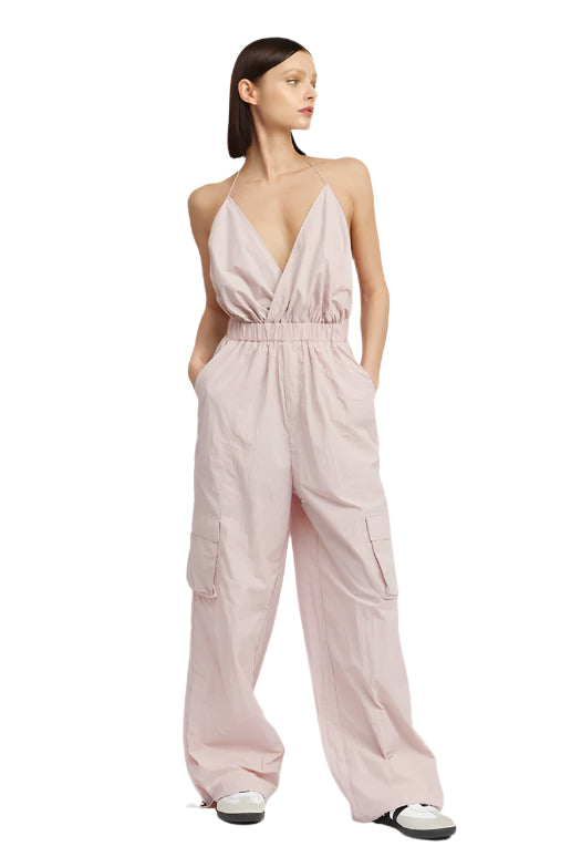 Halter Utility Jumpsuit