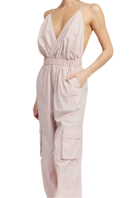 Halter Utility Jumpsuit