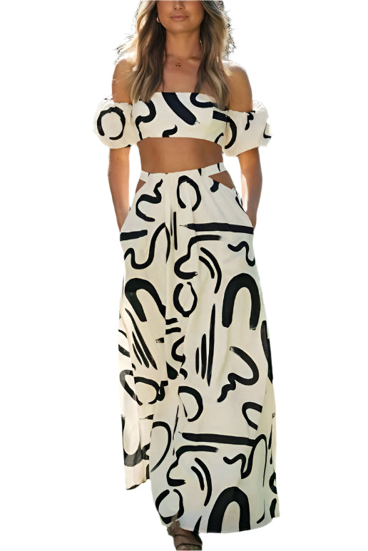 Abstract Print Elegant Set