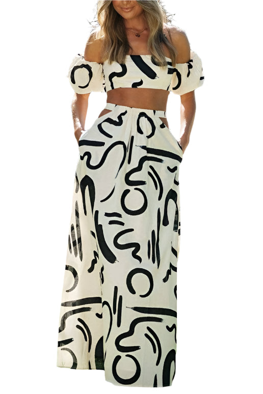 Abstract Print Elegant Set