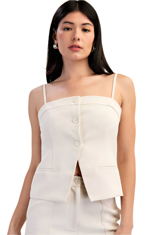 BUTTON DOWN TUBE TOP