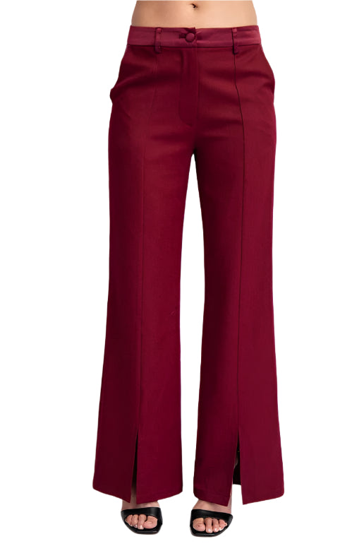 Vented Tuxedo Trouser