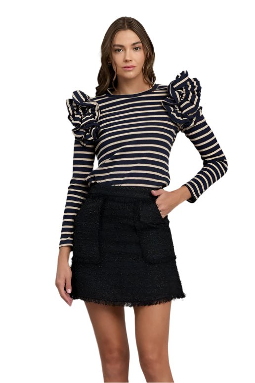 Tweed Mini Skirt