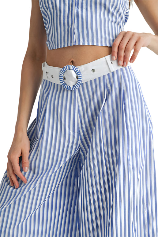 Striped Halter Set