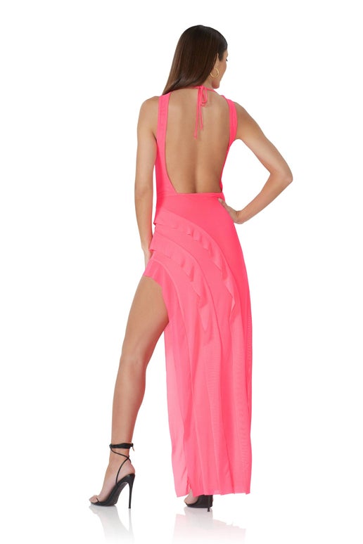 Knockout Ruffled Maxi Dress