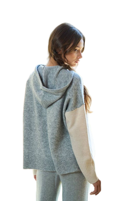 Neutral Colorblock Pullover